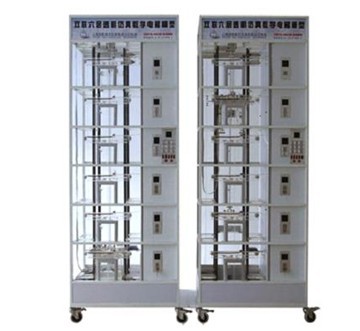 雙聯(lián)六層透明電梯實(shí)訓模型