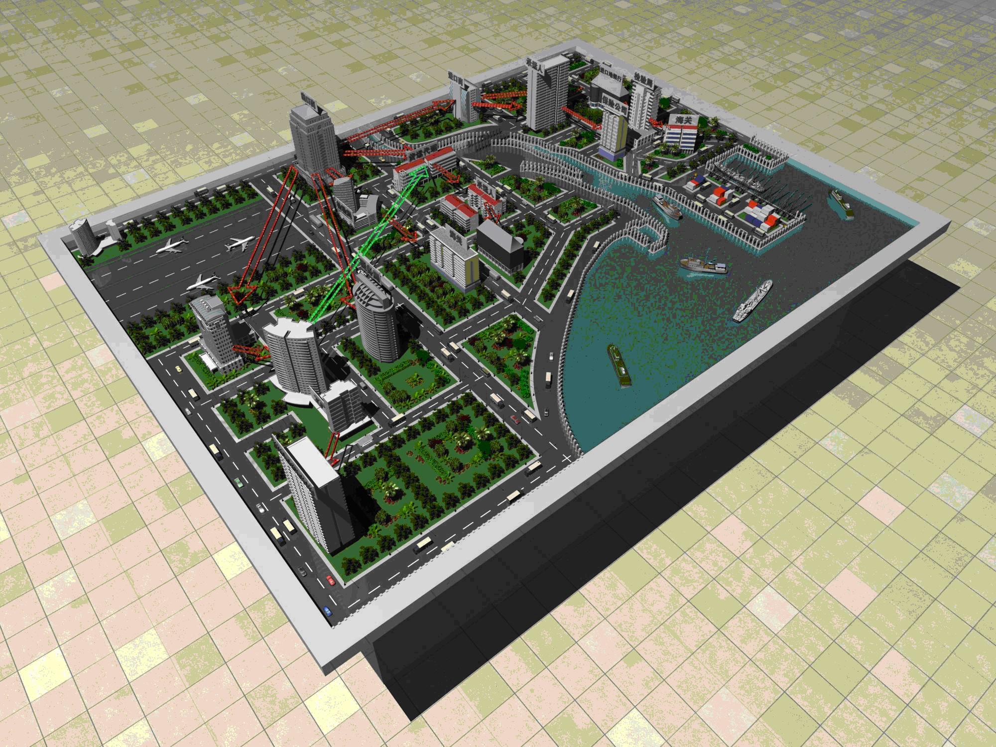 LG-RCJ02C 國際貿易立體化仿真沙盤(pán)