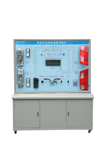汽車(chē)燈光儀表系統示教板、汽車(chē)燈光系統實(shí)驗臺