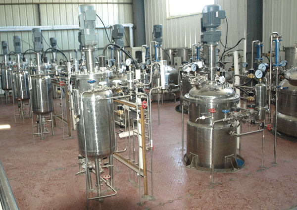 LG-PJ系列 全自動(dòng)多聯(lián)不銹鋼發(fā)酵罐—大型發(fā)酵車(chē)間