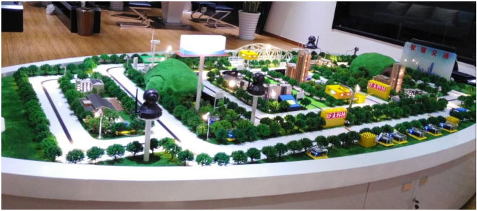 智能交通實(shí)訓系統沙盤(pán)