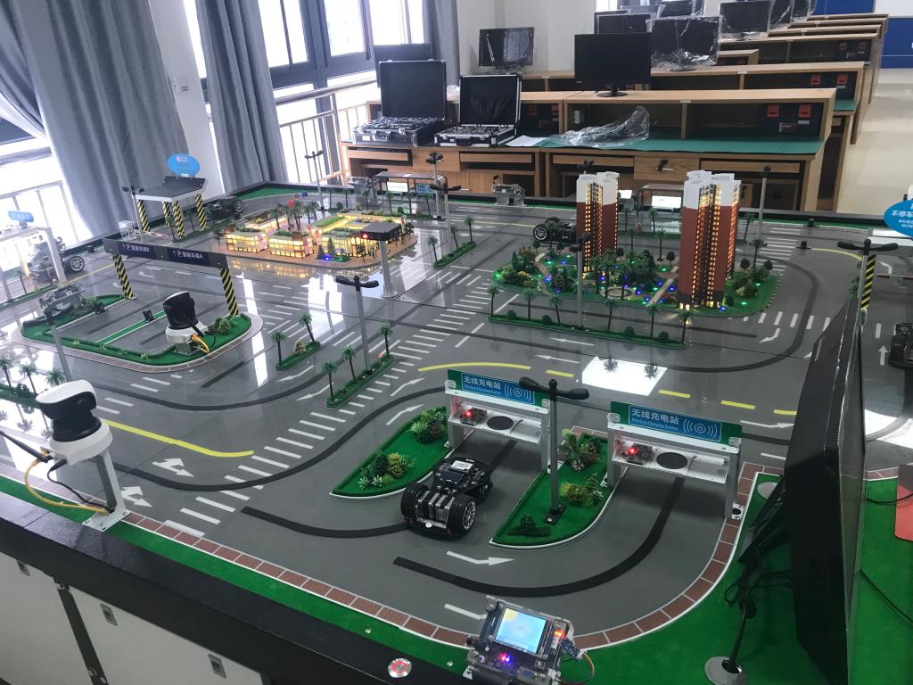 停車(chē)場(chǎng)(高速)出入口智能識別收費實(shí)訓系統