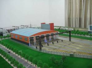 城市軌道沙盤(pán)車(chē)輛段(車(chē)庫)