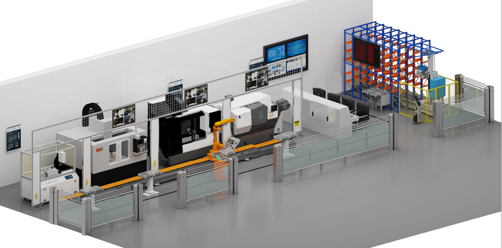LGJ-SJ13智能機器人個(gè)性化定制多智能體生產(chǎn)線(xiàn)
