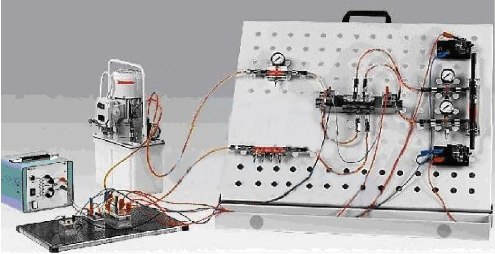 便攜式液壓傳動(dòng)基礎實(shí)訓箱