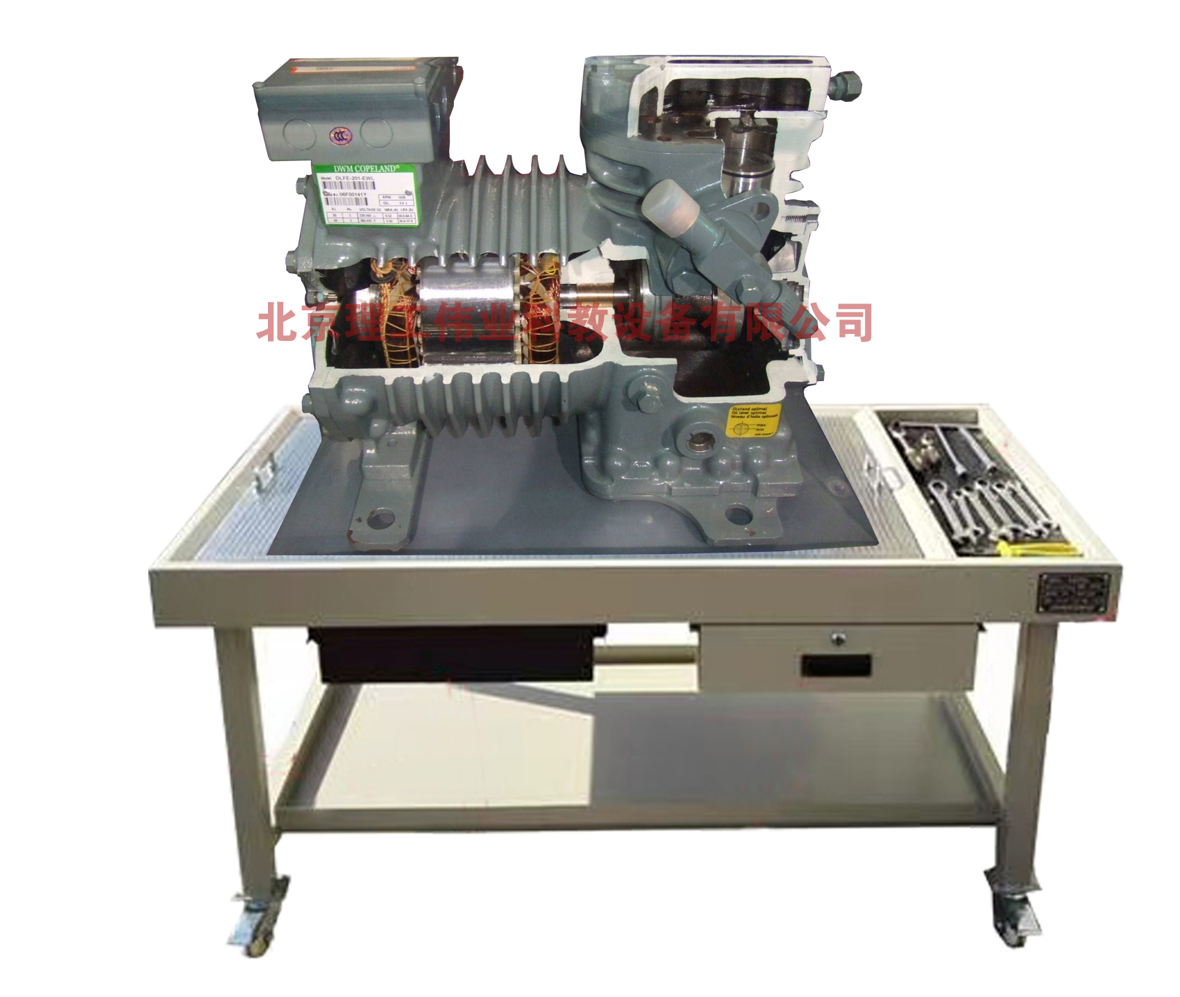 活塞制冷壓縮機實(shí)訓裝置